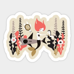 Underwater Whimsy Sticker